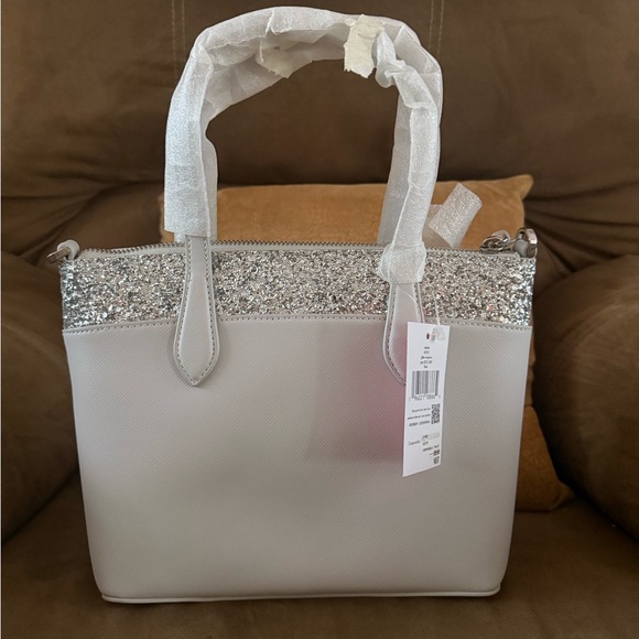 🔥SOLD OUT🔥Kate Soade New York Flash Glitter Satchel A glittery - Picture 9 of 9